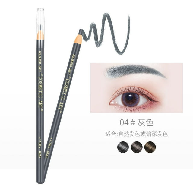 EGNMCR Crayon à Sourcils Résistant à la Sueur et Imperméable Crayon à Sourcils