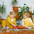 thumbnail image 2 of Toy Roadblock Shape Wood For Children Durable 1 Set 4.72X1.97X1.57in, 2 of 5