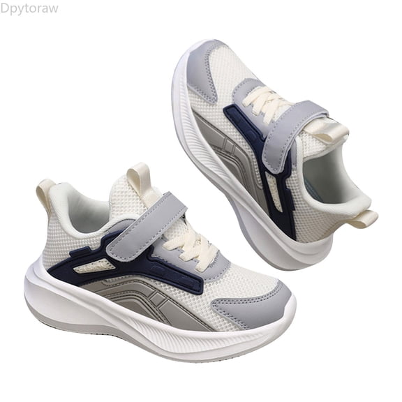 Dpytoraw Kids Breathable Mesh Slip On Sneakers Lightweight Boys Sports Shoes For Indoor Outdoor Training Tennis Running Active Play Boys Sneakers Size 11
