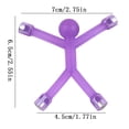 thumbnail image 1 of La Oficina Regalos Imán Hombre Bricolaje Decoración de Escritorio, Color Transparente Palos Magnéticos Cuchara Teléfono Joyería Soporte, Decoraciones para el Trabajo, 1 of 2