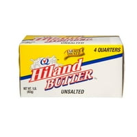Hiland Unsalted Butter, 16 oz