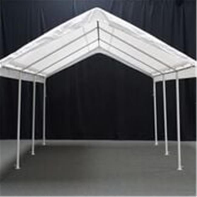 King Canopy 10 x 20 ft. Hercules 8Leg Canopy White