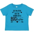 thumbnail image 3 of Inktastic So I'm Little, but I'm Gonna Be a Big Sister Girls Baby T-Shirt, 3 of 5