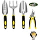 thumbnail image 2 of Juego de herramientas de jardinería Rawiri Garden Tools, herramienta de jardinería duradera, juego de herramientas de jardinería 5 en 1 de acero inoxidable con espátula de mano, jardinera, rastrillo, 2 of 8