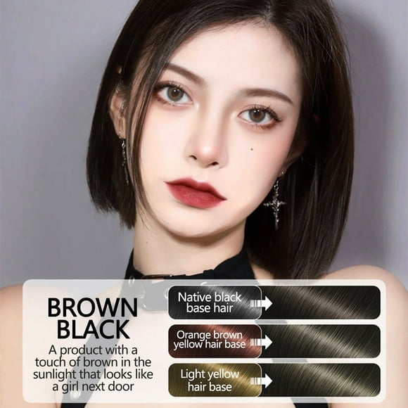 Oil Hair Easy Hair Dyeing Does Not Stick To Scalp Plant Extract Hair And Long-lasting Colors 200ml