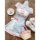 thumbnail image 3 of 2024 Dulce Lindo Lazo Mini Vestidos Mujeres Elegante Diseño Estampado Vestido De Fiesta De Noche Moda Femenina Lolita Patchwork Vestido De Una Pieza, 3 of 5