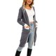 thumbnail image 5 of Txlixc Cardigan femenino, contraste de color de manga larga Midi knitwear Txlixc moda, 5 of 9