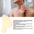 thumbnail image 3 of Gua Sha Tool, Metal Guasha Board Exquisite Craftsmanship Gua Sha Scraper  for Travel, 3 of 7