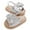 Silver, variant on LOVZFMLL Baby Infant Girls Sandals with Bowknot Summer Beach Non-Slip Princess Dress Shoes Slip On Outdoor First Walkers Flat Shoes Pink 0-6 Months