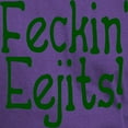 thumbnail image 3 of CafePress - Feckin' Eejits! Dark T Shirt - Men's Classic Graphic Cotton T-Shirt, 3 of 4