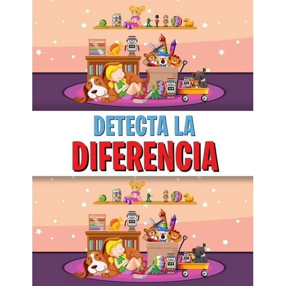 Detecta La Diferencia: Libro de las diferencias para niños, un divertido libro de buscar y encontrar para niños, (Paperback)