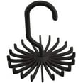 thumbnail image 1 of ytsrty Clothing Closet Storage Racks  360° Rotatable Tie Rack Belt Scarves Hook Hanger Holder Organizer for Racks Closet Organizer Belts(Black) gtr, 1 of 9