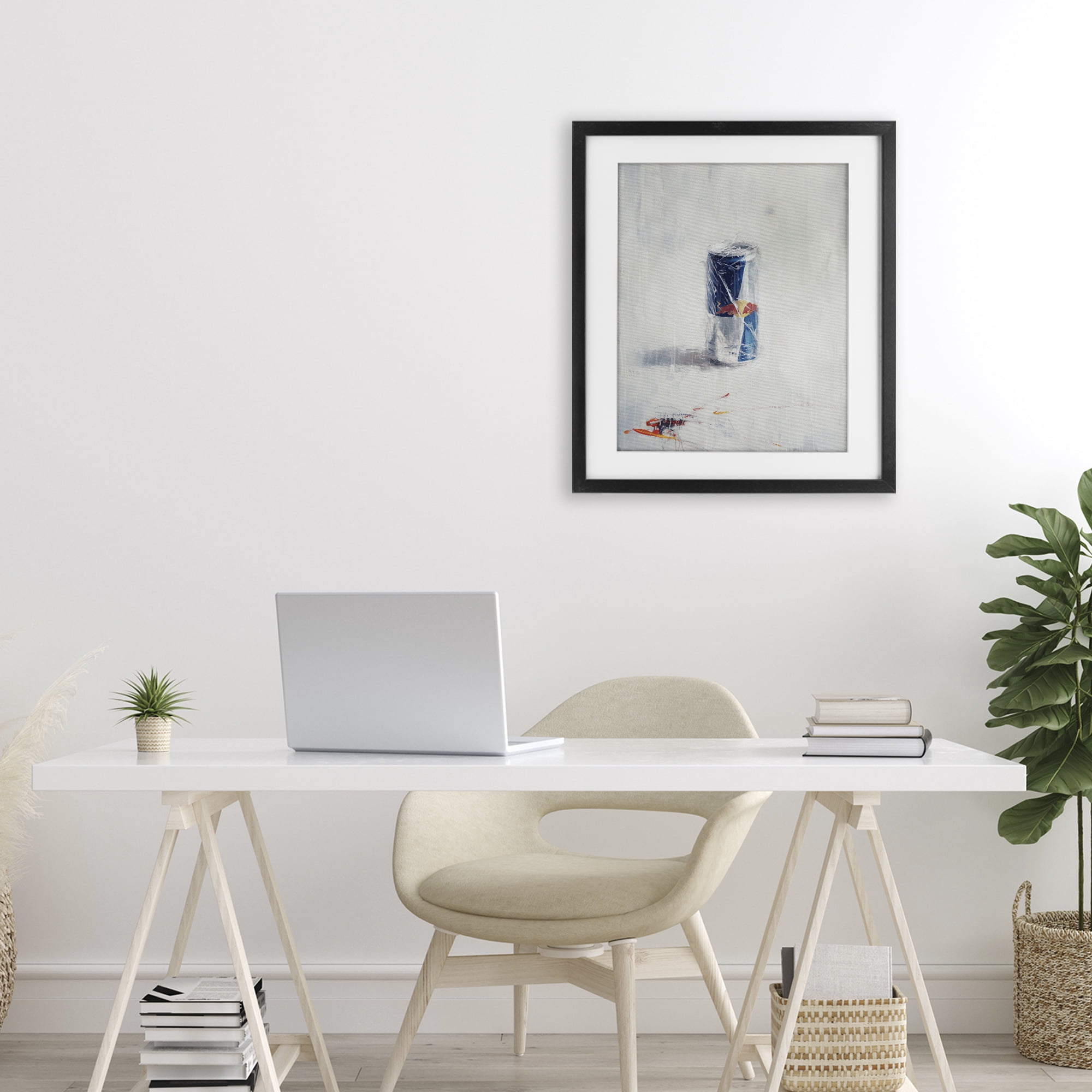 Stupell Industries Creative Energy Drink Black Framed Print Under Glass, design by Svetlana Aleynikova