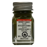Testors Enamel Paint, .25 oz., Flat Army Olive