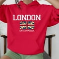 Big Sale! Mifelio Hoodies for Women, Women's Long Sleeved London United