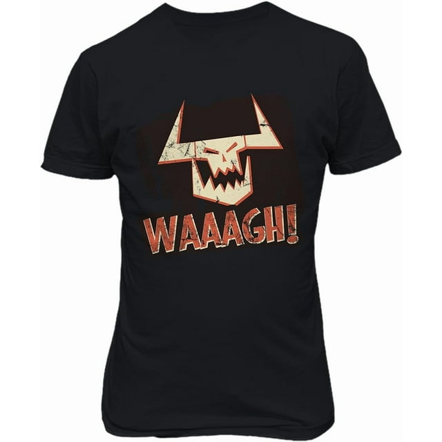 Waaagh Grunge Style Novelty Tee Warhammer Men's T-Shirt