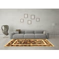 thumbnail image 3 of Ahgly Company Indoor Rectangle Abstract Brown Contemporary Area Rugs, 2' x 4', 3 of 4