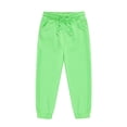thumbnail image 5 of Bainana Girls Athletic Outfit Set Solid Color Long Sleeve Hoodies And Pants 2 Pieces Set Comfortable Sports Fall Outfits For Kids Size 2-13 Years, 5 of 6