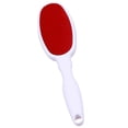 thumbnail image 4 of Lint Brush Ecohintz Double-Sided Lint Removal Brush for Clothes - Garment & Pet Hair Remover, Ergonomic & Reusable, Effortless Fabric Care for Home & Travel, Fabric Cleaner, White, 4 of 9
