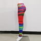 thumbnail image 3 of Naiovety Pantalones de yoga con estampado para mujer, tela de ropa informal diaria, estampado de yoga para mujer, pantalones de yoga para mujer, Uniforme atlético, 3 of 6