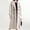 White, variant on Babysbule 2023 Womens Winter Coats Women's Solid Color Lapel Pocket Button Long Woolen Coat Jacket Cardigan Jacket