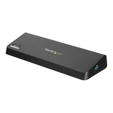 StarTech.com USB 3.0 Docking Station Dual Monitor with HDMI & 4K DisplayPort, 4x USB-A, Gigabit Ethernet, USB Type A Universal Laptop Dock with USB 3.1 Gen 1 Hub (5 Gbps) and Charging - Mac, Windows, Chrome (USB3DOCKHDPC) - Docking station - USB - HDMI, DP - 1GbE - for P/N: ARMBARDUO, ARMDUAL, ARMDUAL30, ARMSLIMDUO