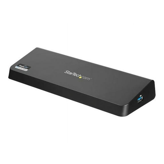 StarTech.com USB 3.0 Docking Station Dual Monitor with HDMI & 4K DisplayPort, 4x USB-A, Gigabit Ethernet, USB Type A Universal Laptop Dock with USB 3.1 Gen 1 Hub (5 Gbps) and Charging - Mac, Windows, Chrome (USB3DOCKHDPC) - Docking station - USB - HDMI, DP - 1GbE - for P/N: ARMBARDUO, ARMDUAL, ARMDUAL30, ARMSLIMDUO