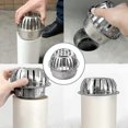 thumbnail image 5 of Gutter Protection Stainless Steel Floor Drain, 1 Piece Gutter Leaf Protection Downpipe, Stainless Steel Leaf Catcher Grid Gutters For Drainpipes, Down, 5 of 5