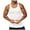 White, variant on Men's Summer Knitted Vertical Stripe Fitness Tank Top Athletic Workout Sports Vest