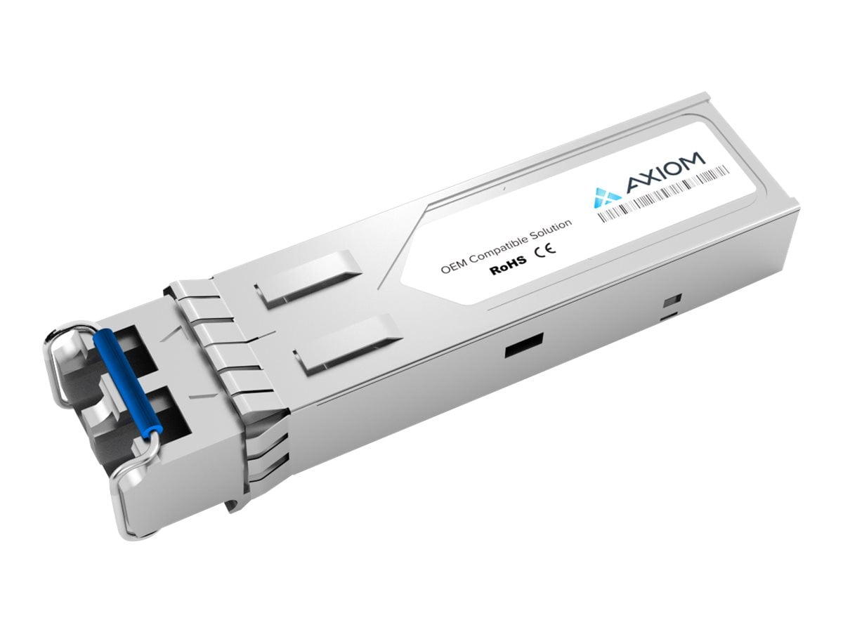 Axiom 1000BASE-ZX SFP, SMF 70km, LC Connector, Industrial Axiom 1000BASE-ZX SFP, SMF 70km, LC Connector, Industrial
