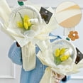 thumbnail image 4 of 20 sheets Flower Wrapping Paper Floral Bouquet Gift Packaging Supplies, 4 of 5