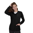 thumbnail image 2 of Women's Zip Front GT 4FLEX Warm-Up Scrub Jacket-Black-Large, 2 of 6
