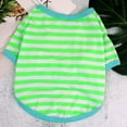 thumbnail image 4 of Dog Striped T Shirt Dog Shirt Pet Apparel For Small To Medium Dogs Puppy, 4 of 9