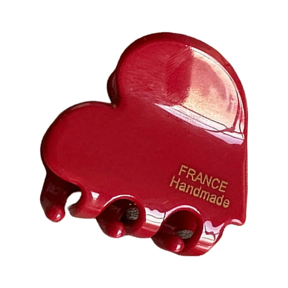 Unique Heart Large Hair Claw Clip Ponytail Claw Heart Hair Holder Barrettes Hair Adornment Hair Ornaments