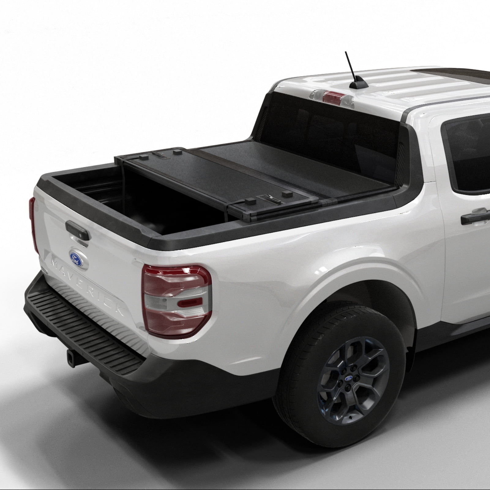 Toptiny Hard Tri-Fold Truck Bed Tonneau Cover, Fits 2022-2026 Ford Maverick 4'6" Bed