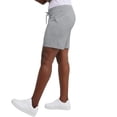 thumbnail image 3 of DONYUDE Women's Jersey Pocket Shorts, Drawstring Cotton Jersey Shorts, 7" Inseam, 3 of 6