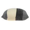 thumbnail image 3 of Casual Square Cream and Heather Gray Accent Pillow Cover, 3 of 4