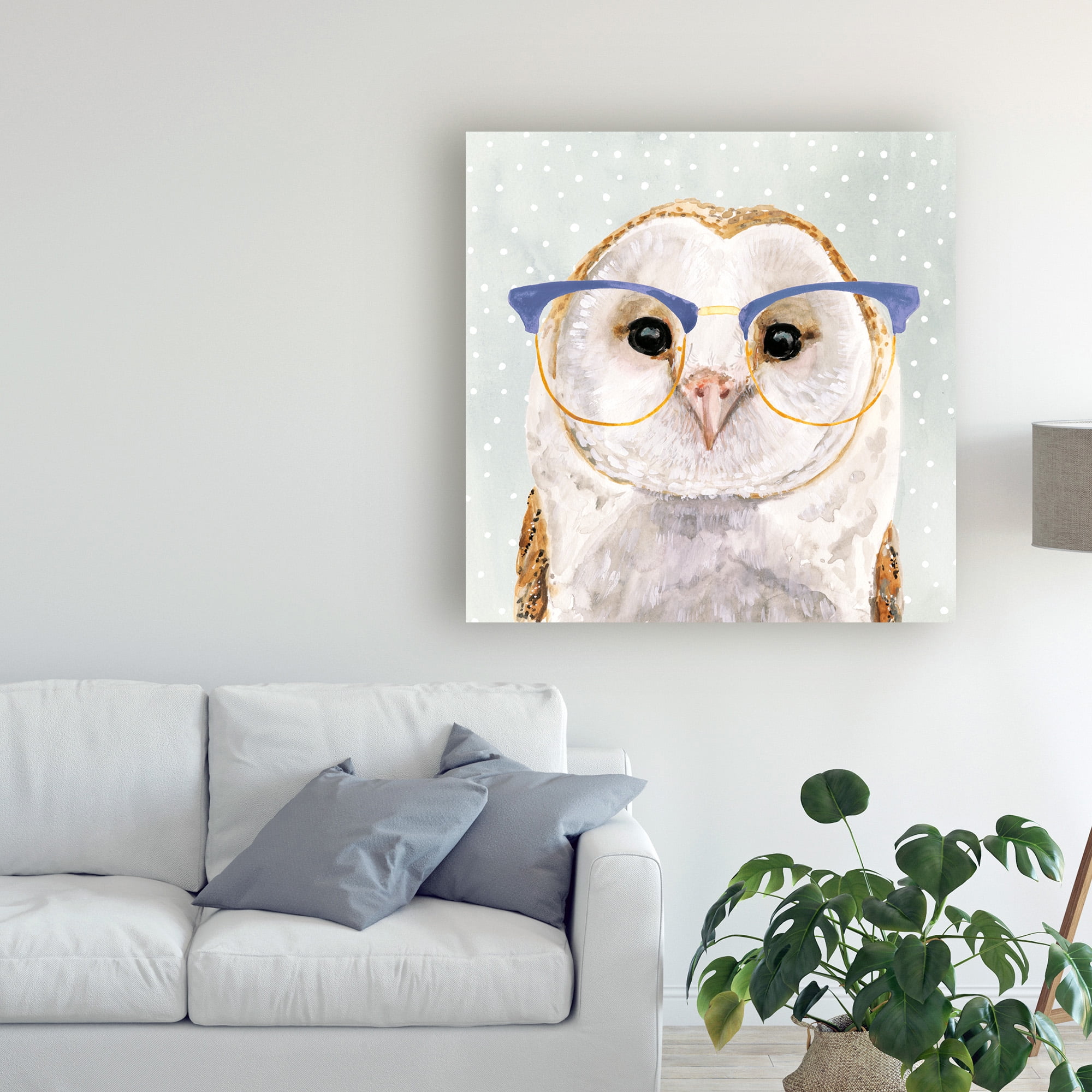 Trademark Fine Art 'Four eyed Forester II' Canvas Art by Victoria Borges