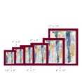 thumbnail image 3 of Circles & Dream II - Framed Print w/glass - Cherry Red, 3 of 6