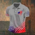 thumbnail image 2 of Leey-World 4th Of July Shirts Men 4th of July Shirts for Men Patriotic American Flag Tshirts 250th Anniversary Independence Day Tees Tops(Grey,3XL), 2 of 4