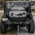 thumbnail image 2 of Lotusprinthandmade Bigfoot And Dinosaur Spare Tire Cover With Backup Camera Hole 6 Sizes (28 in.), 2 of 7