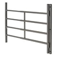 thumbnail image 1 of Defender Security SEGAL S 4782 Hinged Window Guard, 31-Inch - 54-Inch x 21-Inch, 4-Bar, Adjustable Width, EGRESS, Painted Bron, 1 of 3