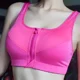thumbnail image 1 of Sujetador deportivo con cremallera frontal, ropa interior deportiva a prueba de golpes, sujetador de yoga de alto impacto, chaleco de secado rápido para correr, sujetador de yoga para fitness, 1 of 3