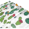 thumbnail image 3 of Green Cactaceous Tree Shower Curtain Waterproof Washable Bathroom Shower Curtain Polyester Cloth Fabric Bathroom Decor Set with 12 Hooks, 60x72 inches, 3 of 6