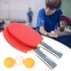 thumbnail image 4 of Ping Pong bat raqueta ping pong Set 2 raquetas y 3 bolas para estudiantes principiantes, 4 of 8