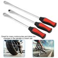 thumbnail image 2 of Qiilu 14.5+11.5inch Motorcycle Tire Changing Spoons Lever Iron Wheel Rim Protector Valve Tool Kit , Motorcycle Tire Iron, Tire Spoons Lever, 2 of 8