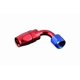 thumbnail image 1 of Aluminium Fitting Adaptor Connector Dash Hose Connection Fitting 90 Degree AN10 (7/8 Inch UNF) Red red AN10, 1 of 2
