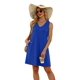 thumbnail image 3 of Vestido de verano WIHOLL 2025 holgado con cuello en V sin mangas y bolsillos, 3 of 5
