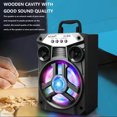 thumbnail image 5 of Bdday Portable Bluetooth Speakers With Double Subwoofer Bass Bluetooth 5.0 Wireless Speaker Support FM Radio Small Stereo Sound System For Home Party, 5 of 9