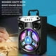 thumbnail image 5 of Pisexur Electronics - Altavoces portátiles Bluetooth para hombre con doble subwoofer, altavoz inalámbrico Bluetooth 5.0, compatible con radio FM, pequeño sistema de sonido estéreo para fiestas en cas, 5 of 9